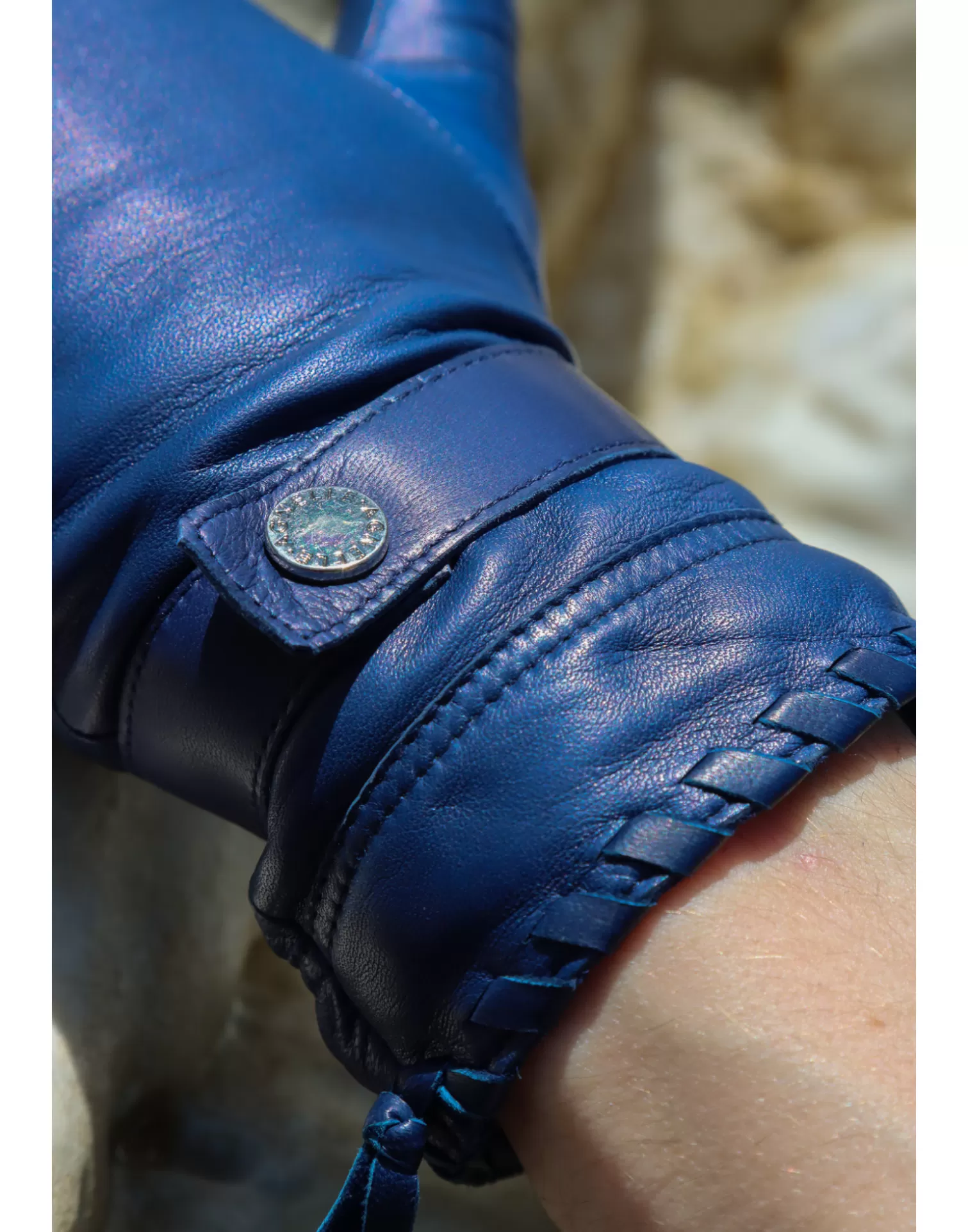 Agnelle Leather Gloves | Dallas Alpaca Lining Morph E