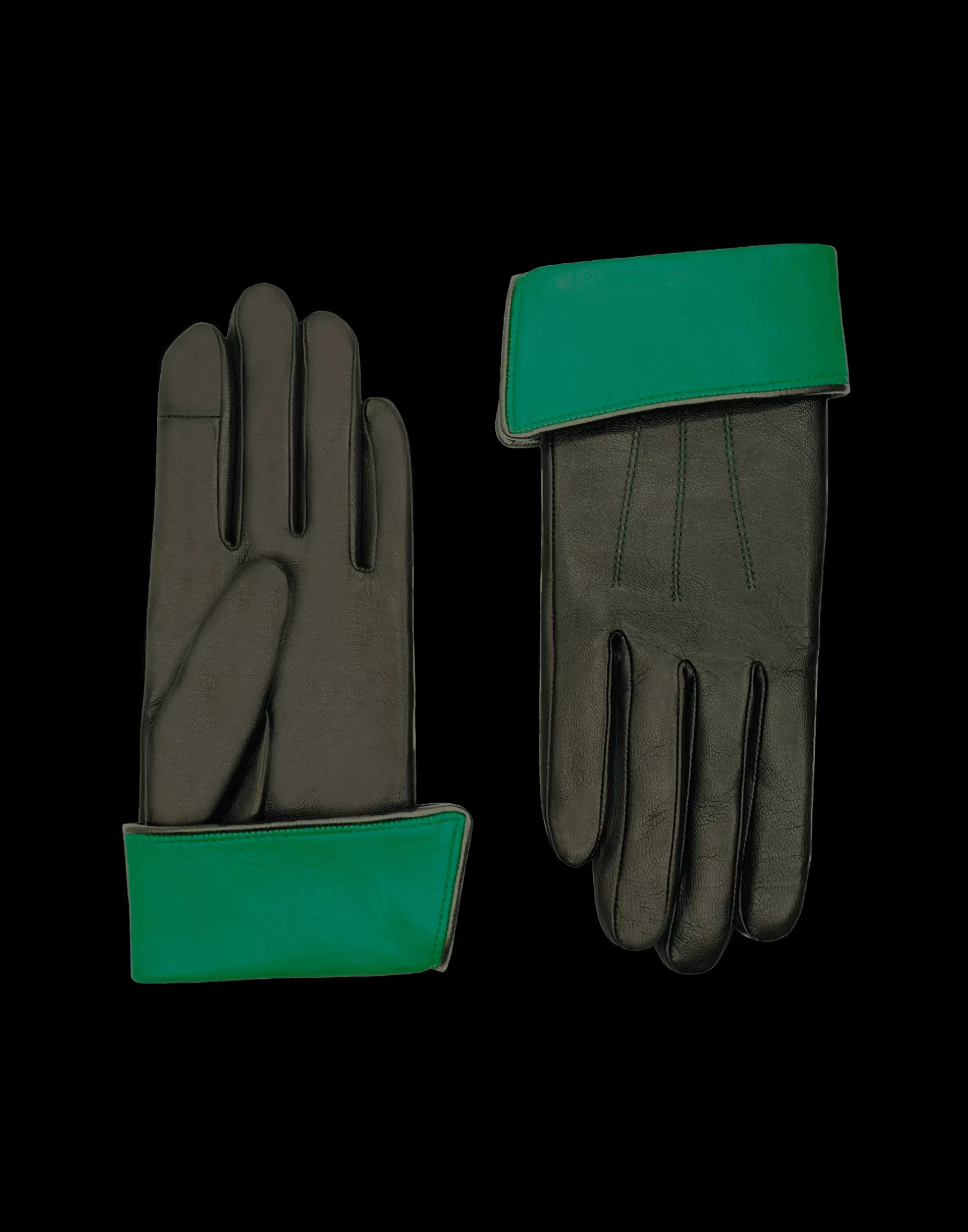 Agnelle Leather Gloves | Fanny Cashmere Lining