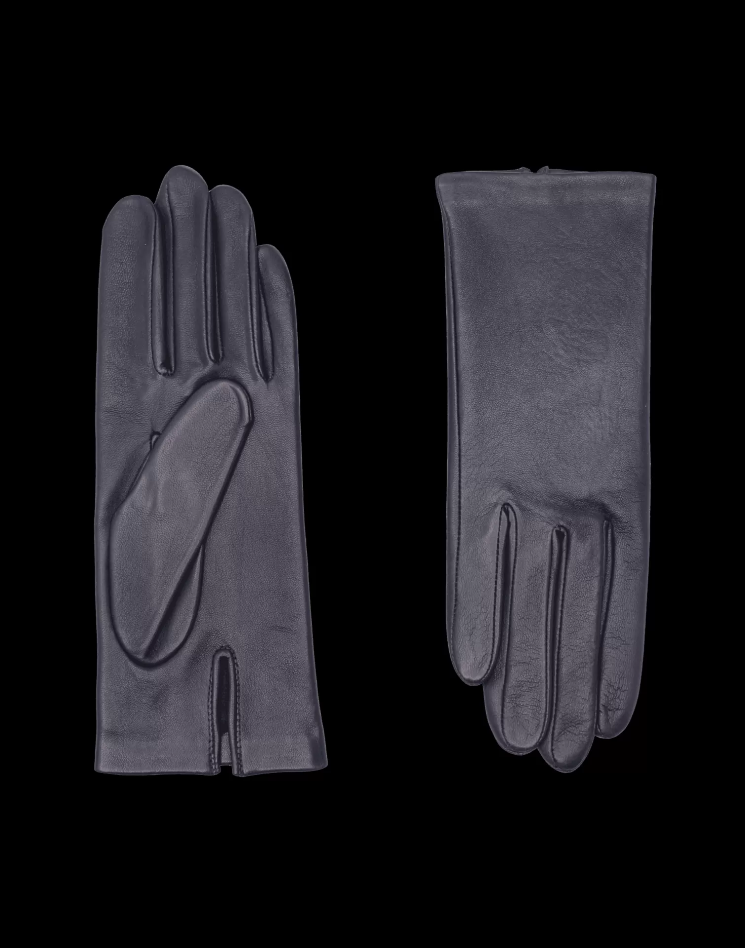 Agnelle Leather Gloves | Kate Silk Lining Baltique