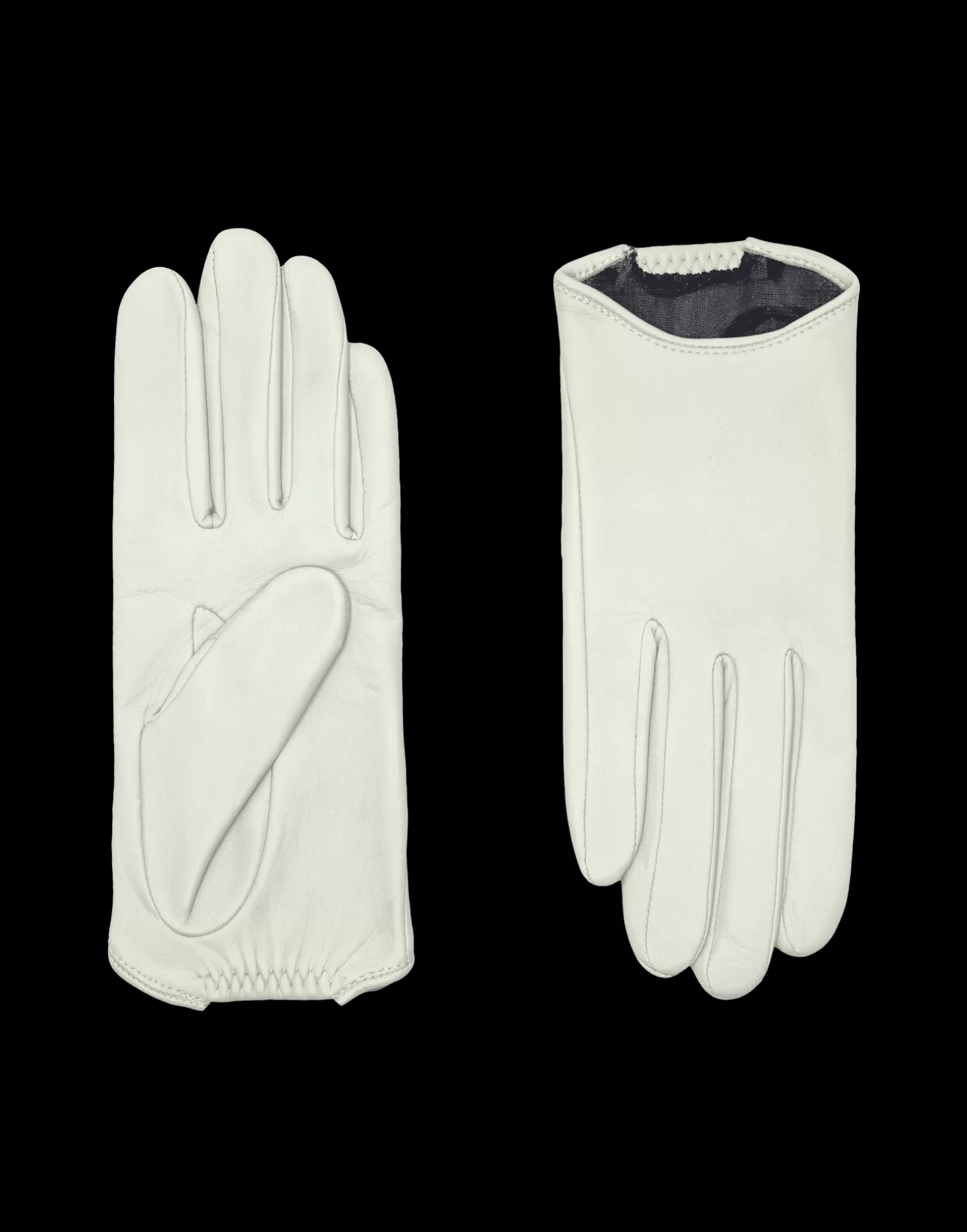 Agnelle Leather Gloves | Sophia Alpaca Lining Lumi Re