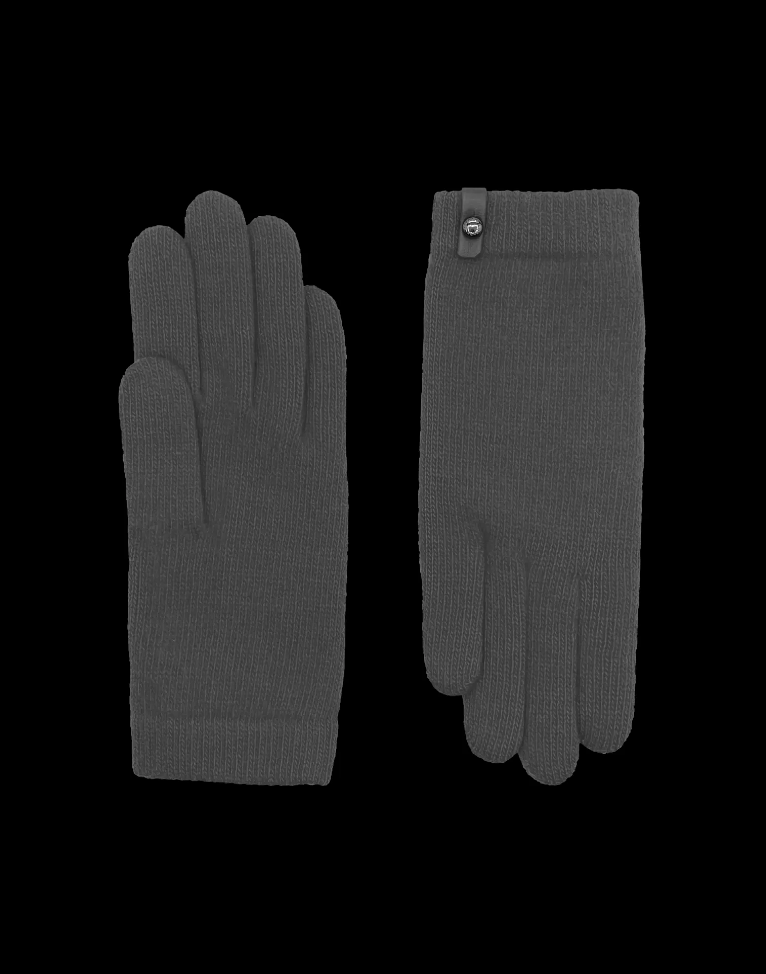 Agnelle Fabric Gloves | Zaguio Charbon