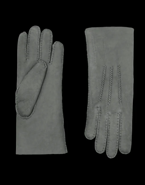 Women Agnelle Curly Woolen Skin