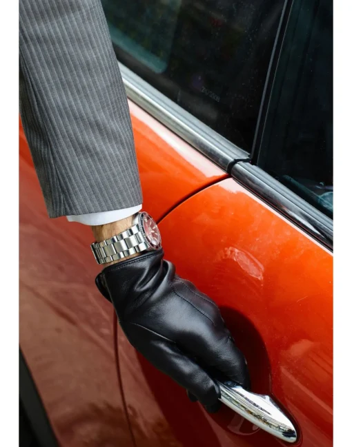 Men Agnelle Slim Cashmere Lining
